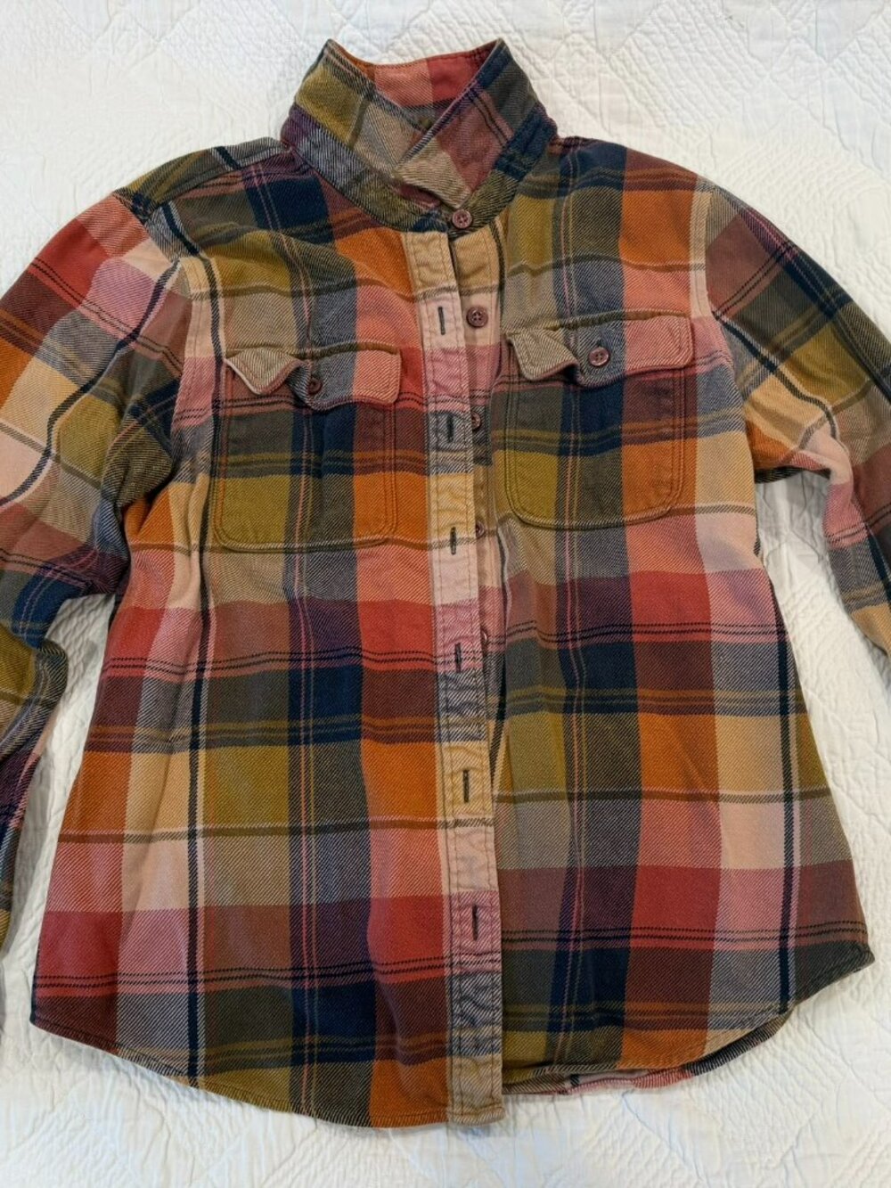 Patagonia Women's Long-Sleeved Fjord Flannel Shirt